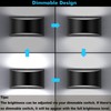 Lightess Modern Wall Sconces Indoor Wall Lamp Dimmable LED Up