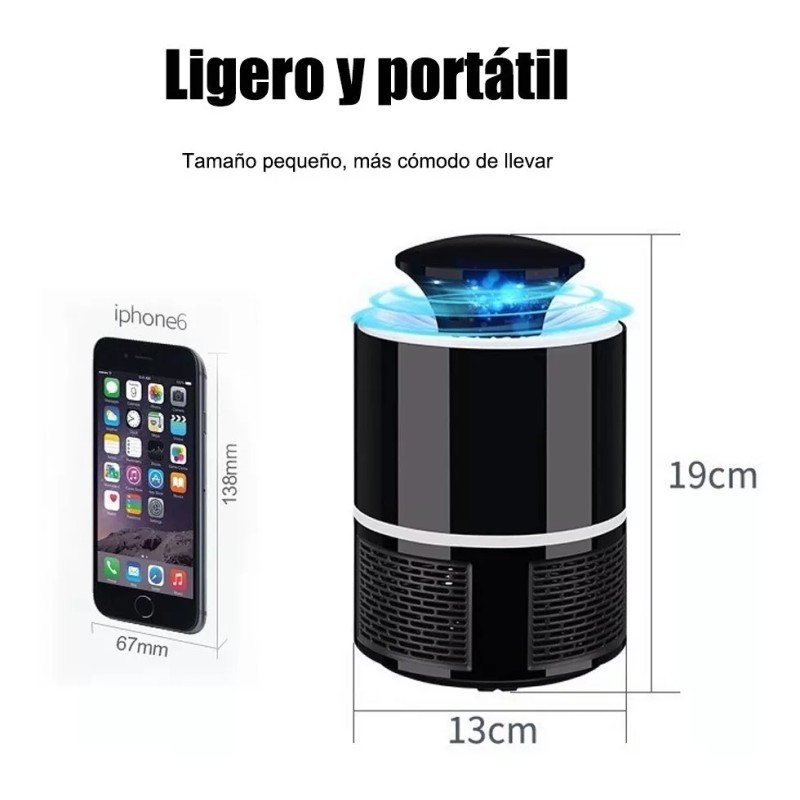 OEM Lampara Atrapa Mosquito Killer Usb Luz Led Uv Insectos