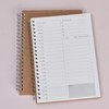 Time Management Notebook, 1 Count Spiral Notebook, Daily Notebook, Coil