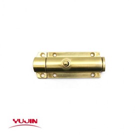 Yujin One-Touch Drop Bolt Door Lock Gold 2ea