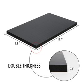 GUEQUITLEX Garage Wall Guards Foam Car Door Protector Wall Bumper Guard for Parking Garages - Garage Wall Guards -Wall Edge Protector Protect Your Car - Wall Corner Edge Bumpers (4 Pack, Column)