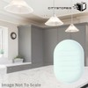 Citystores® CA Soap Holder Box White Plastic Soap Dish For