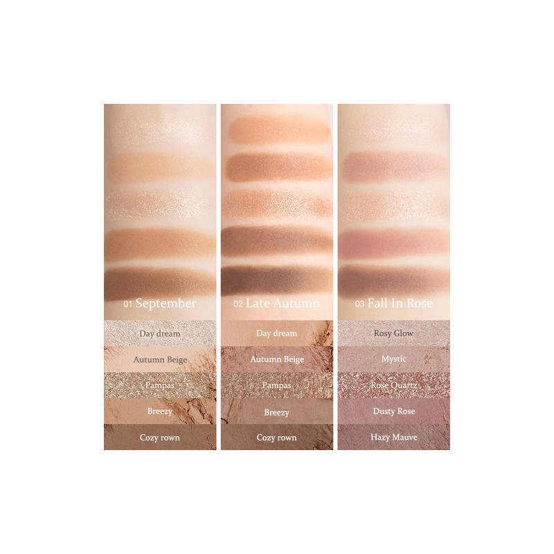 hince [hince]*new* All-Round Eye Palette (5 colors)