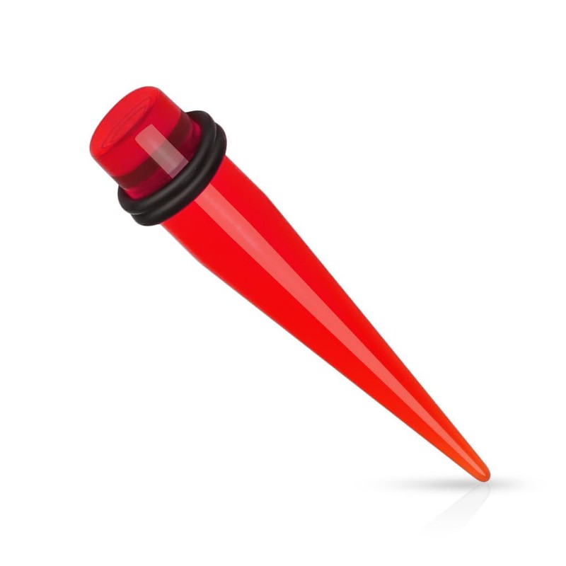 Acrylic Expander Taper 1.6 - 25 mm Choice of Colours,