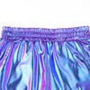 Mirawise Women's Metallic Shorts Summer Yoga Hot Shiny Sparkly Outfit