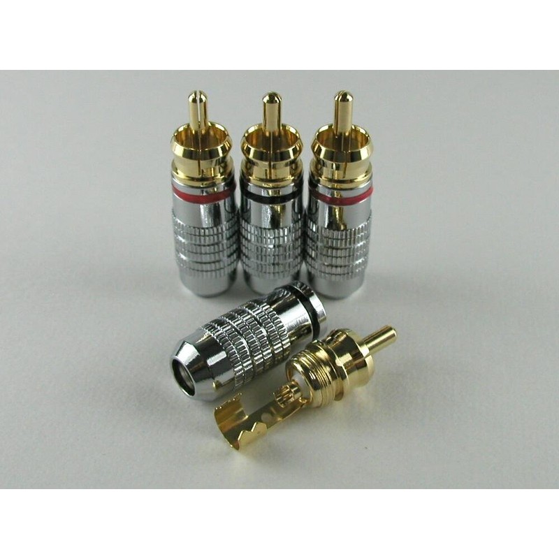 MG-M RCA Plug RCA Connector Pin Plug Solder Self Made