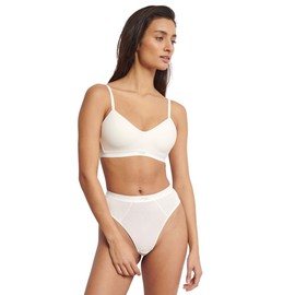 Sloggi Women's Ever Ease P Bra, Silk White, XL