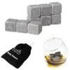 New arrival hotsale 9pcs (1 sets) velvet bag whisky rocks,whisky