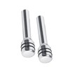 2 PCS Car Door Lock Knobs, Aluminum Pin Handle Kit,