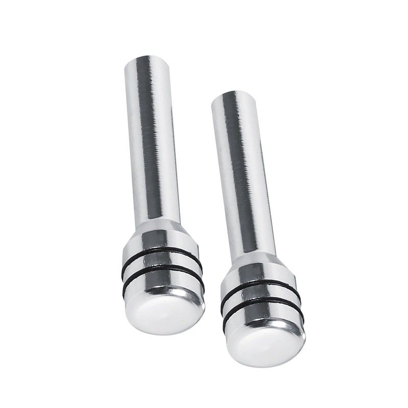 2 PCS Car Door Lock Knobs, Aluminum Pin Handle Kit,