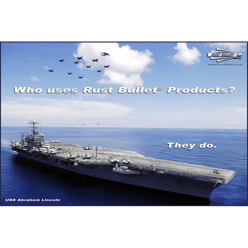 RUST BULLET Industrial - Metallic Gray - 1 Quart -