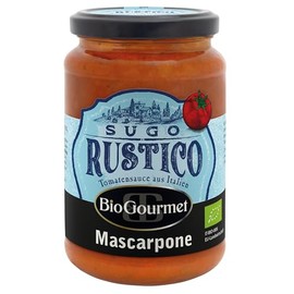 BioGourmet Sugo Mascarpone 1 x 340 g Glass Organic