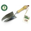 Greenman Stainless Steel Hand Trowel Ash Handled