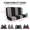 Leader Accessories Saddle Blanket Black Full Size Pickup Trucks Bench