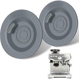 LYSAIMG 2 Pack Espresso Cleaning Disc,Rubber Disks for Select Breville Espresso Machines,54mm Backflush Disc Blind Filter Rubber Disks