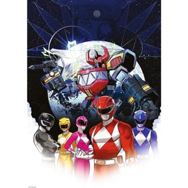 Trefl Power Rangers - Power Rangers Team - 500 Piece Jigsaw Puzzle 18.9" x 13.4" DIY Puzzle, Creative Fun, Classic Puzzle for Adults and Children from 10 Years Old