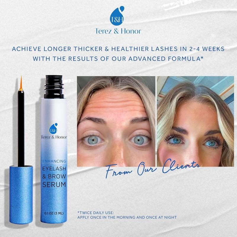 Terez & Honor Advanced Eyelash Serum for Thicker, Longer, Fuller