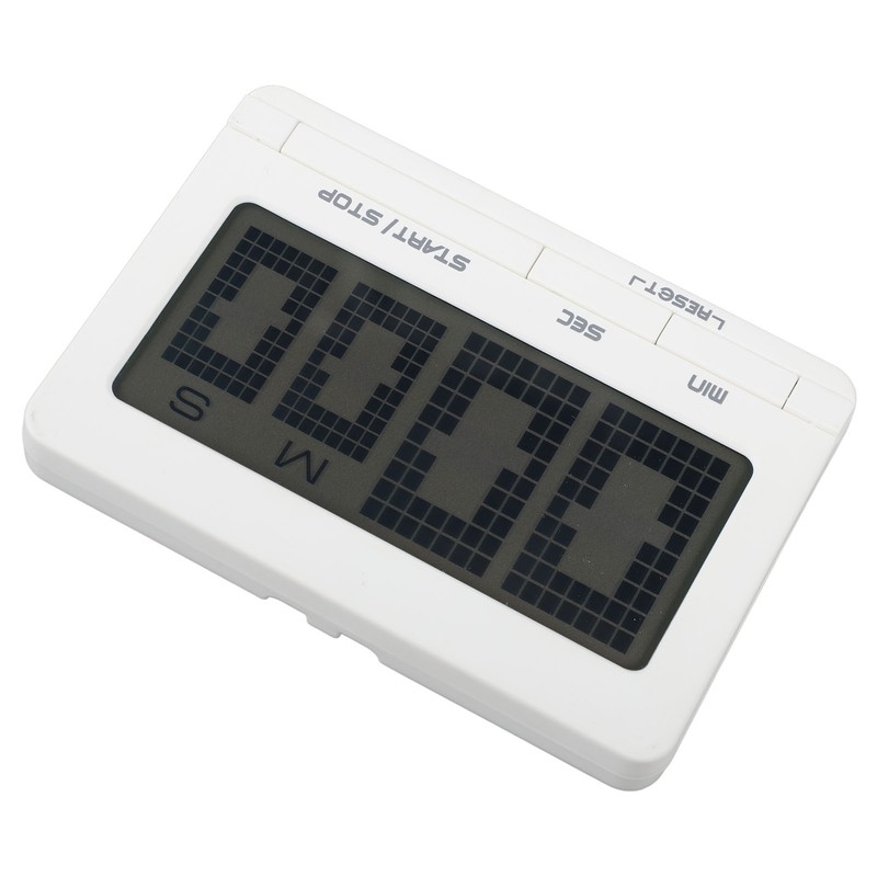 Digital Kitchen Timer Big Digits Magnetic Timer Backing Stand for