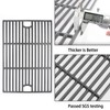 Hongso 17 inch Cast Iron Grill Grates Replacement for Nexgrill