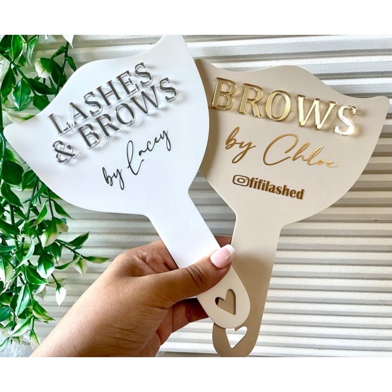 XFYSDIY XFYSDIY Custom Mirror Prop, Custom Beauty Technician Social Media