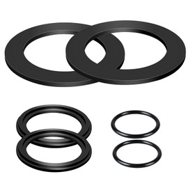25076RP Washer and Hose O-Ring Gasket Compatible with Intex Pool Parts and Accessories, Hose washers and O Ring fit for 1-1/2in Fittings(Plunger Valve, Strainer and Nozzle) -10745, 10262 and 10255