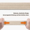 LAKIDAY Braided Fabric Belt Elastic Stretch Belt for Men and