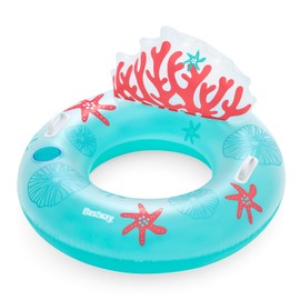Bestway Coral Bliss Swim Ring 107 x 113 cm