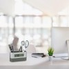 Tiiyee Pen Holder for Desk, Multi Functional LCD Digital Alarm
