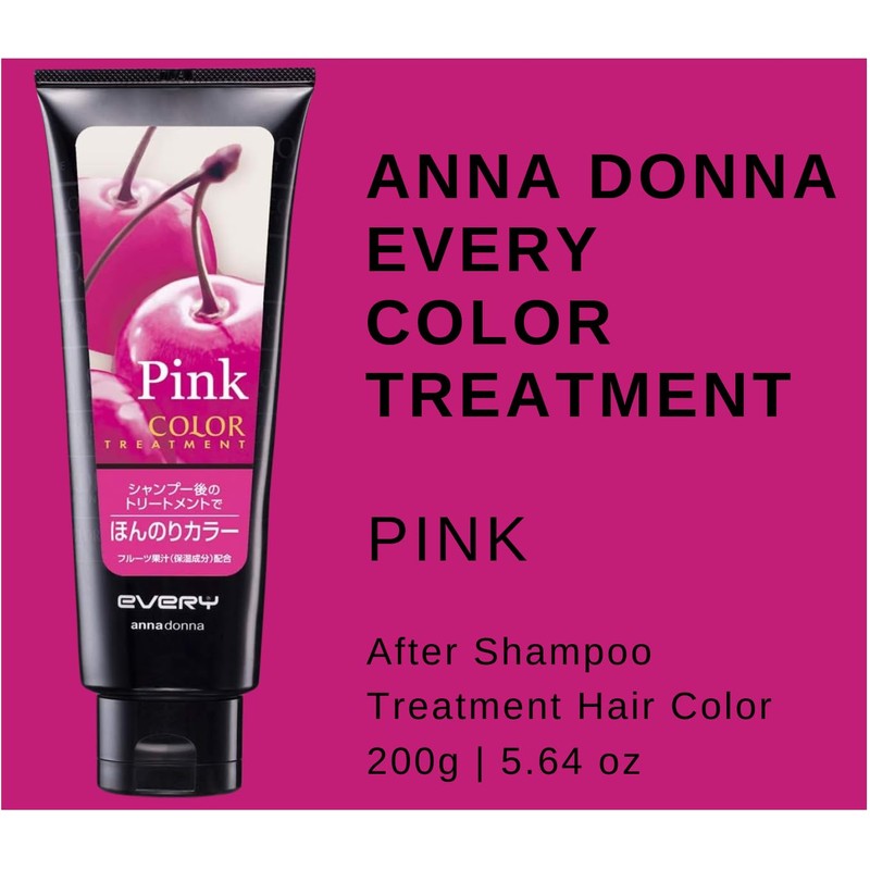 Anna Donna Every Color Treatment 160g - Pink (Green Tea