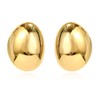 Gold Chunky Stud Earrings for Women