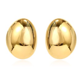Gold Chunky Stud Earrings for Women