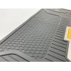 Plasticolor 001247 Rear Single Rubber Utility Floor Mat 14"x17" For