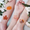 300+ Thanksgiving Day Glitter Tattoos Stickers Party Favors - Turkey