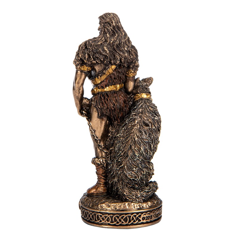 BEAUTIFUL GREEK STATUES Tyr Scandinavian God Resin Figurines Hand Painted