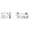 192khz Bass Control DAC Converter Coaxial Spdif for Toslink to