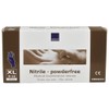 Abena Nitrile Glove X-Large Powder Free Light Weight Blue