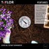 Taylor Soil Testing Thermometer, Gardening Tool for Plant Care, Gardening,