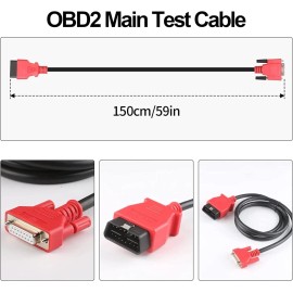 RYRYIL OBD2 Main Test Cable for Autel MaxiSys MS908/Mini MS905/DS808/MK