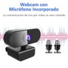 ZZCP Webcam con Microfono para PC,Camara Web para PC HD