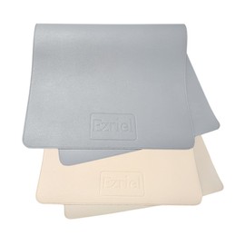2 Pack Leather Portable Diaper Changing Pad for Baby | 15" x 27" Changing Pad Cover | Soft and Easy to Clean Diaper Changing Mat | Lightweight & Waterproof Changing Pad for Dresser