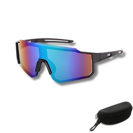 AUCANNIO Polarized Sports Sunglasses For Men & Women, Uv400 Protection, Windproof Cycling Glasses, Outdoor Goggles For Baseball, Running, Golf, Fishing, Skiing & Driving