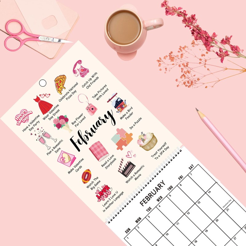 Wall Calendar 2026 Vertical Monthly Wall Calendar 12 Month Hanging