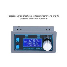 Módulo de Alimentación DC-DC Boost Convertidor Regulador DC5.5-30V a DC0.5-30V 35W Módulo de Fuente de Alimentación Regulada Ajustable Programable para Equipos Electrónicos