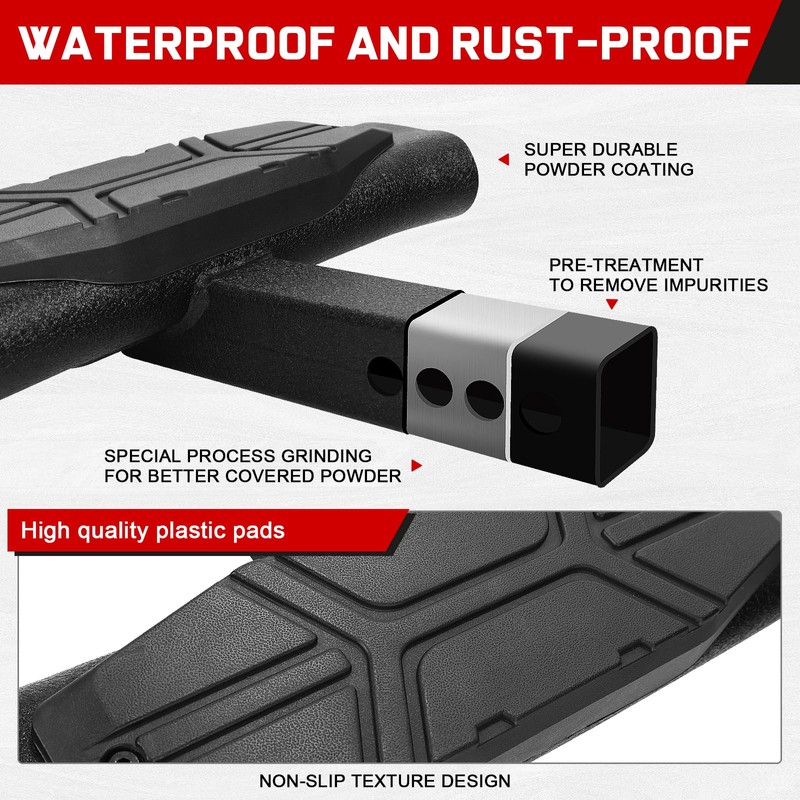 OTHOWE Trailer Hitch Step for 2" Hitch Receiver Universal Fit