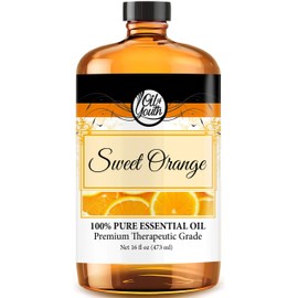Oil of Youth - Orange Essential Oil (16oz Bulk) Pure Essential Oil for Calming, Relaxing, Aromatherapy, Diffuser