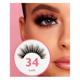 PEACHES AND CREAM NO.34 FAUX MINK LASHES, PEACHES & CREAM