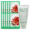(10 sheets) Innisfree Energy Mask Pomegranate + Green Tea Amino Moisture Cleansing Foam / (10매)이니스프리 에너지 마스크 석류+그린티 아미노 수분 클렌징 폼