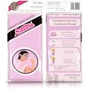 Salux Toallas de baño morado blanco azul, paquete de 3