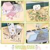 Yuanchu 4 Sets DIY 3D Stickers Scene, Hausau Sticker Set