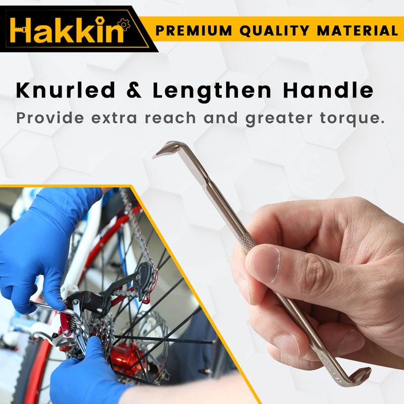 Hakkin 2PCS Offset Screwdriver Set S2 Steel Z-Type Double Head